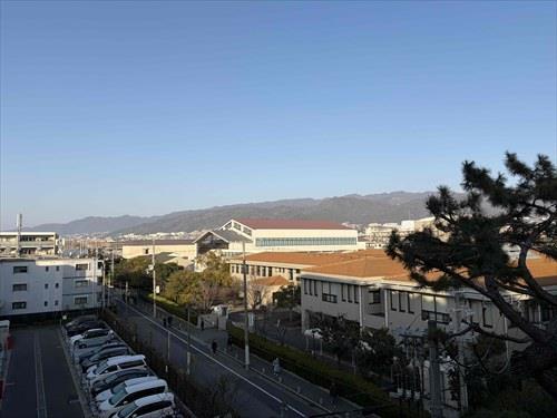 西側バルコニーからの眺望