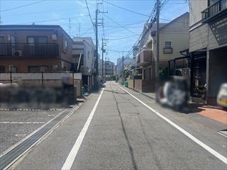 前面道路(2026年6月撮影) 前面道路(2026年6月撮影)