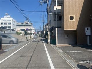前面道路(2026年6月撮影) 前面道路(2026年6月撮影)