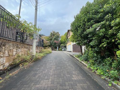 前面道路【北西向き】