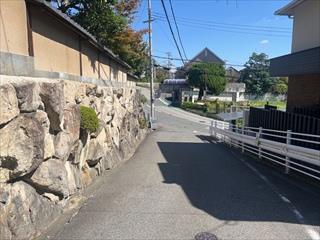 前面道路