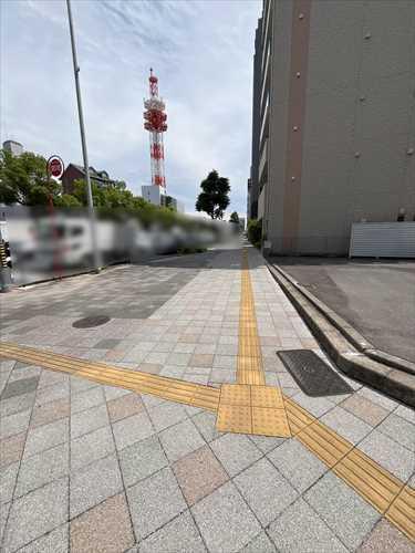 前面道路（歩道）