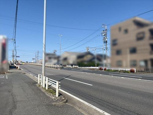 前面道路（2026年3月撮影）