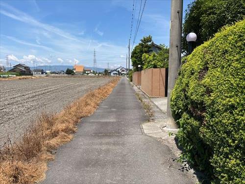 前面道路(2026年5月撮影)