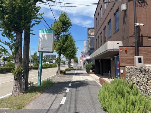 前面道路