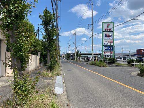 前面道路-1（2024年7月撮影）