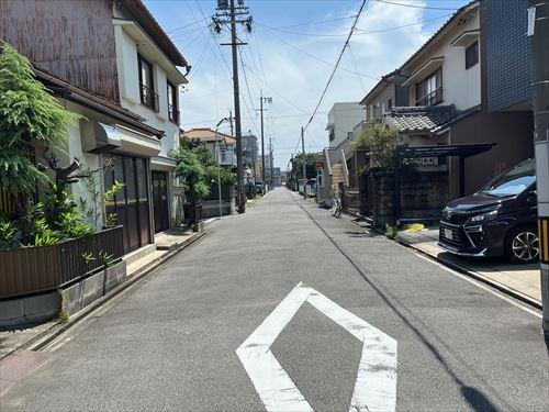 南側前面道路②