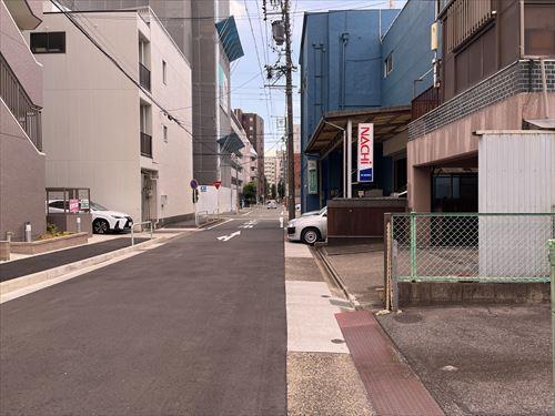 前面道路①(2024年10月撮影)