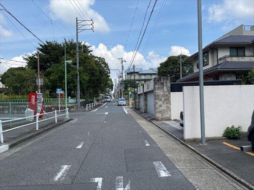 前面道路②