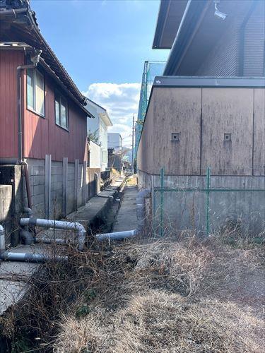 北側境界付近 (2026年2月撮影)