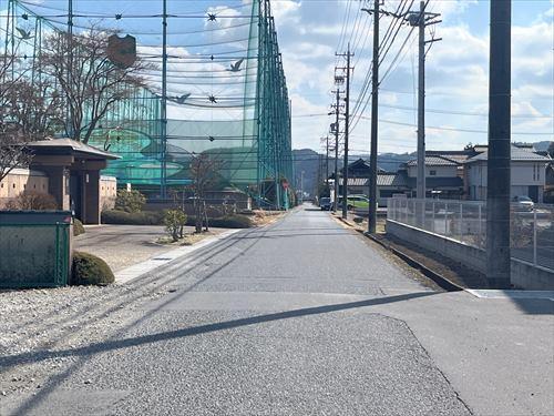 前面道路-3 (2026年2月撮影)