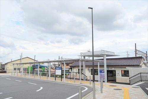 四日市あすなろう鉄道内部駅まで1880ｍ