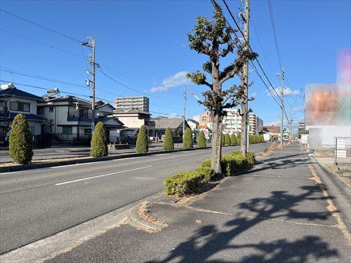 前面道路(南側から撮影)-2