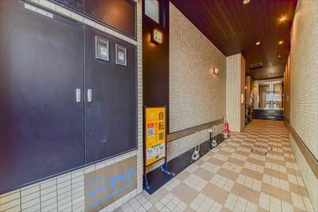 レンタルサイクル置場