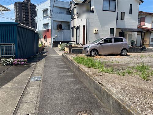 南東側前面道路【2025年9月撮影】