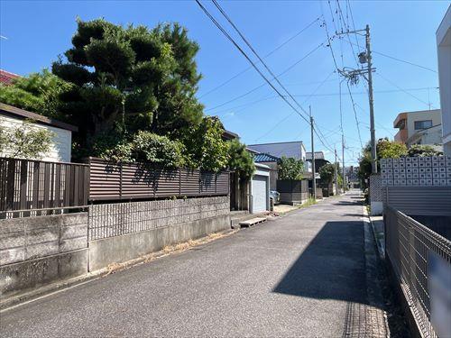 前面道路１（2025年9月撮影）