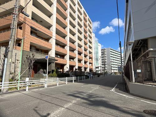 前面道路(2026年1月撮影)