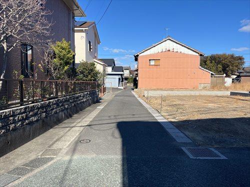 西側前面道路(2026年1月撮影)-2