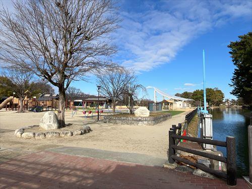 天王川公園まで730ｍ