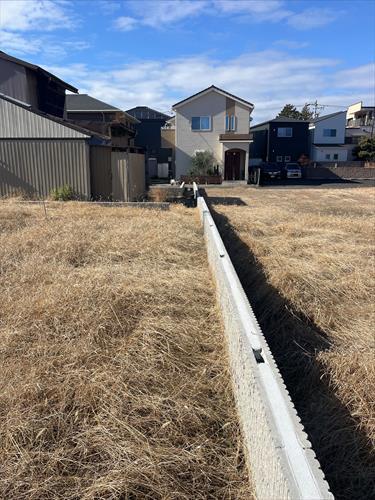 北側境界付近(2026年1月撮影)-1