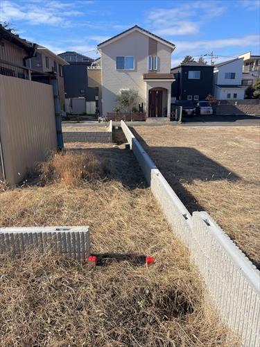 北側境界付近(2026年1月撮影)-2