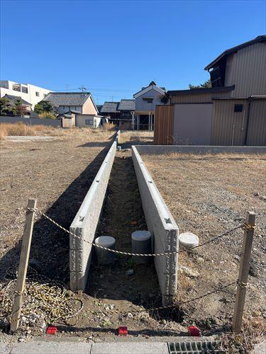 西側接道側から2026年1月撮影