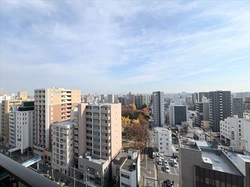 東側バルコニーからの眺望