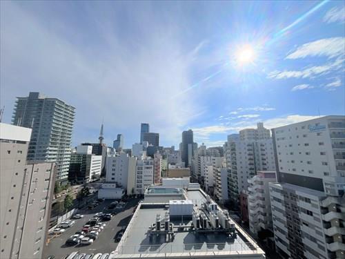 南側バルコニーからの眺望