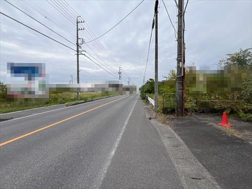 前面道路(2025年10月撮影) 前面道路(2025年10月撮影)