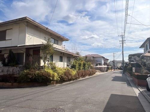 南西側前面道路(2026年1月撮影)-1