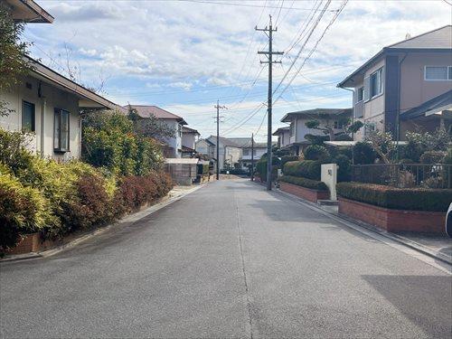 南西側前面道路(2026年1月撮影)-2