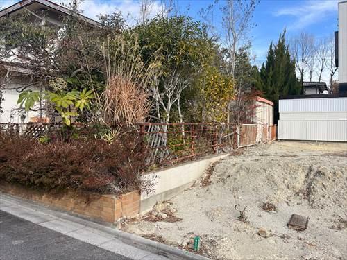 南東側境界付近(2026年1月撮影)-1