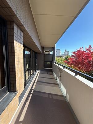 南側バルコニー