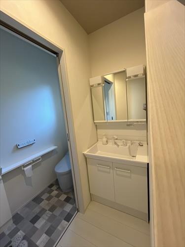 １階トイレ、化粧台【2026年2月撮影】