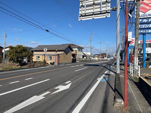 前面道路2【2026年2月撮影】