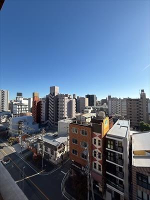 南側バルコニーからの眺望