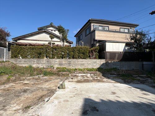 北東側敷地 (2026年1月撮影)