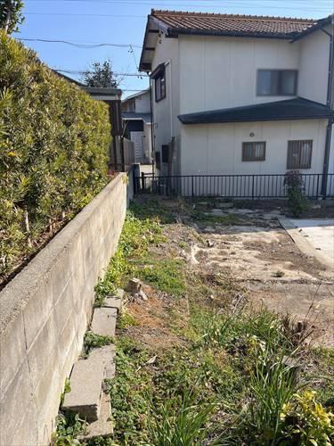 北東側境界付近 (2026年1月撮影)