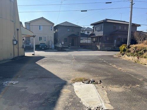 南西側敷地 (2026年1月撮影)