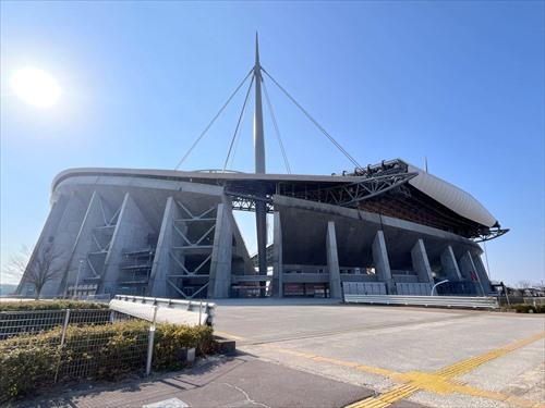 豊田スタジアムまで1970m