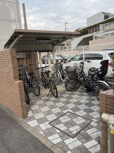 駐輪場 (2026年1月撮影)
