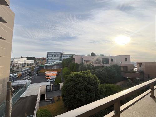 南側バルコニーからの眺望