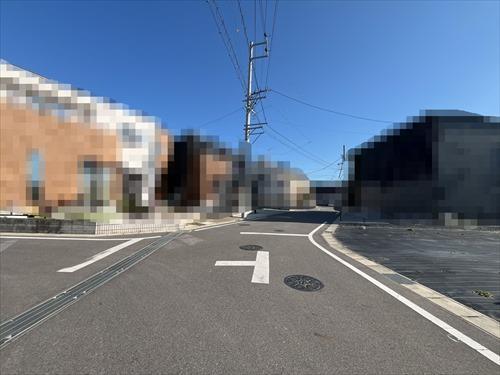 前面道路(2025年12月撮影)