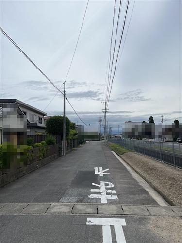 南側前面道路