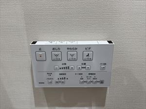 温水洗浄便座操作パネル