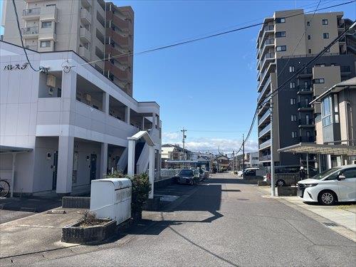 北側前面道路【2026年3月撮影】