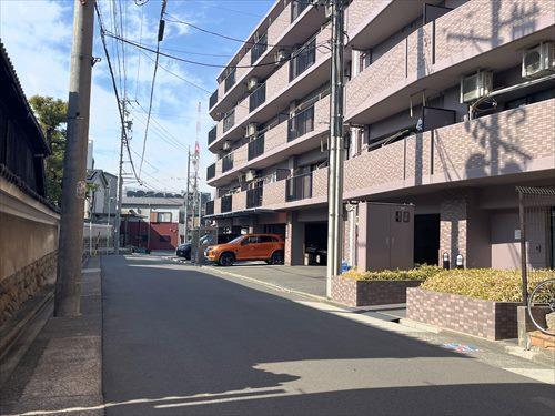 南側前面道路-1(2026年2月撮影)