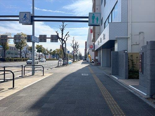 東側前面道路-1(2026年2月撮影)