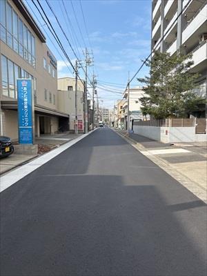 南側前面道路