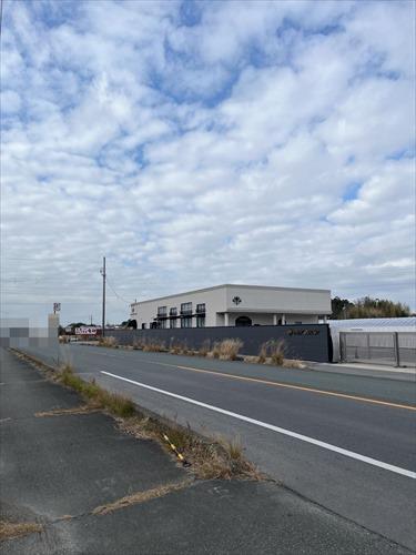 南側前面道路(2025年12月撮影)